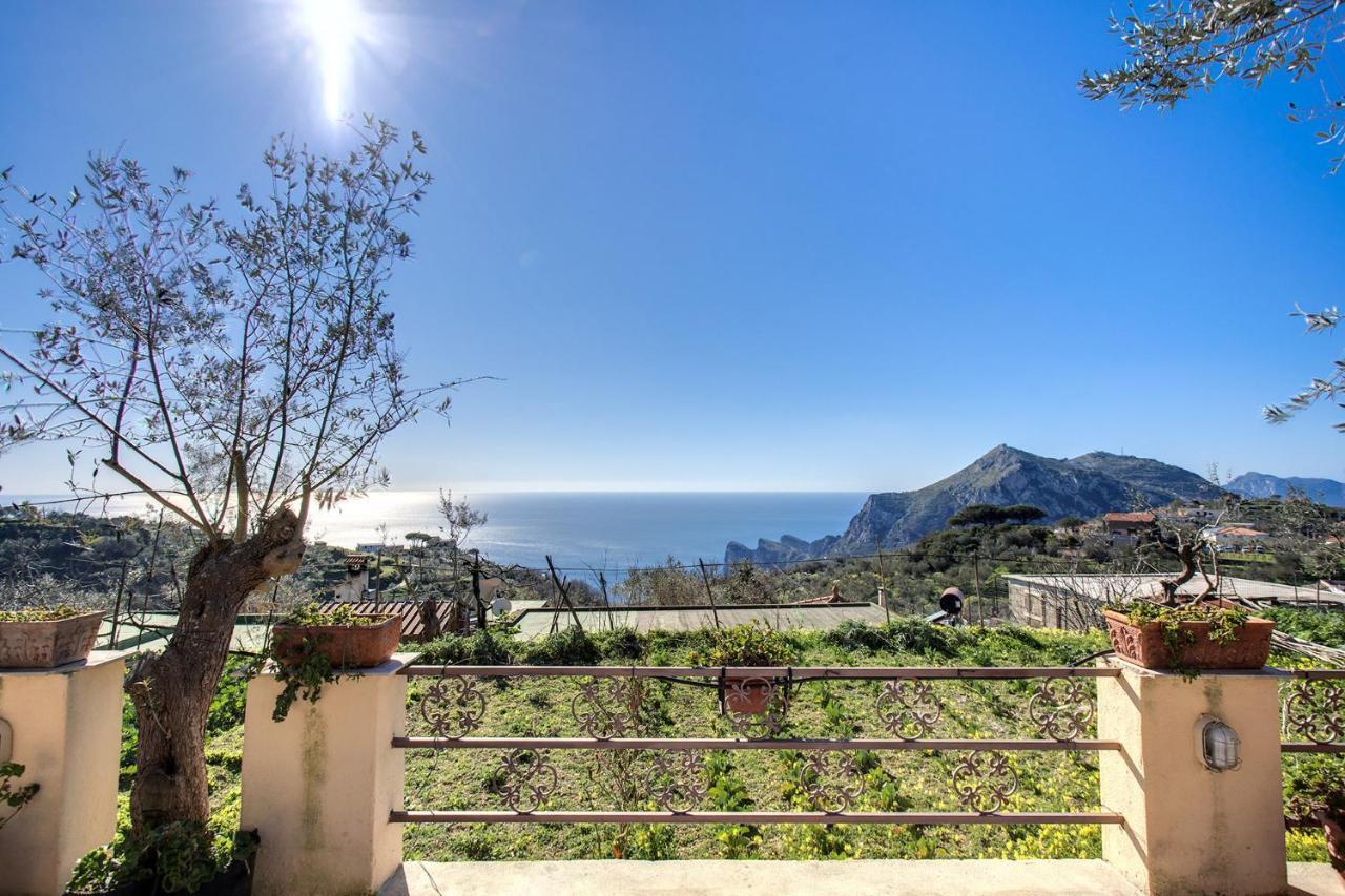 Il Pioppo - Country House Sea View Massa Lubrense Eksteriør billede